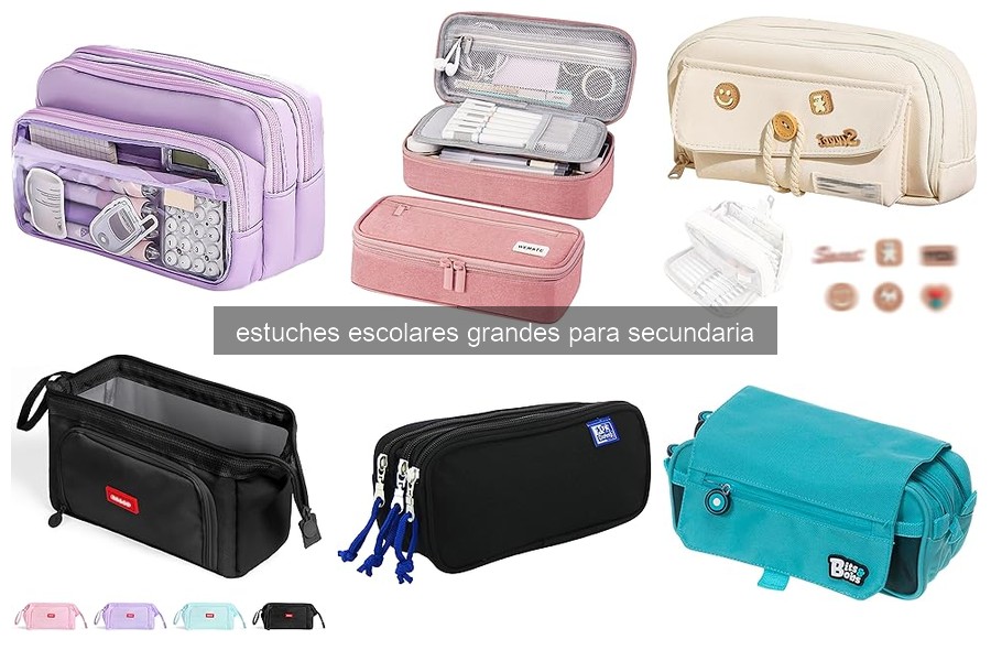 Problemas Comunes con Estuches Escolares Grandes y Soluciones