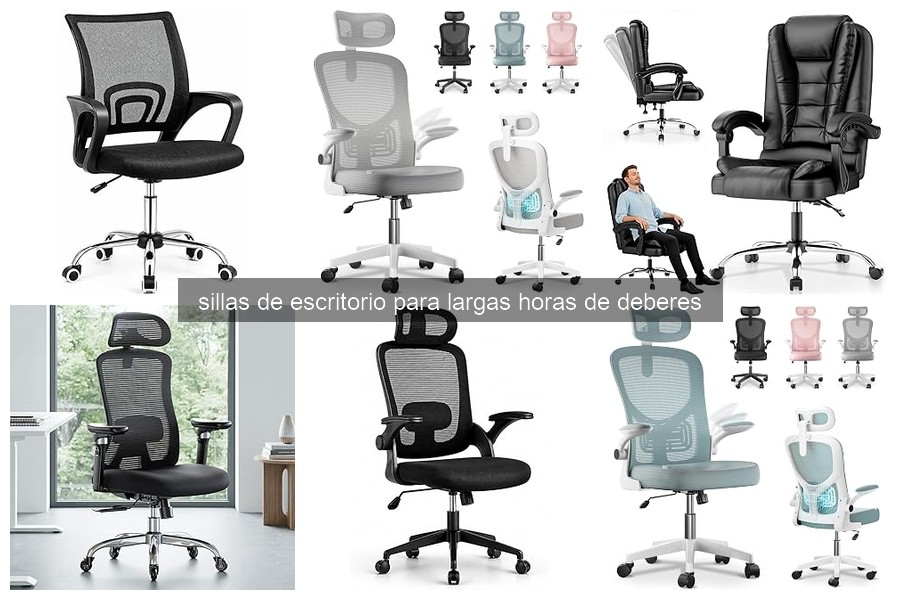 Problemas comunes con sillas de escritorio y sus soluciones