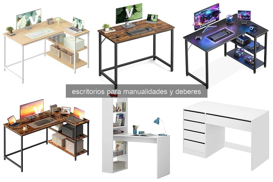 Problemas comunes y soluciones para escritorios de manualidades