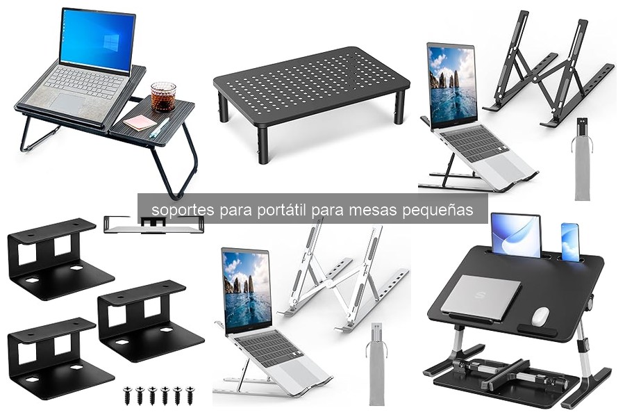 Problemas y soluciones con soportes para portátil en mesas pequeñas