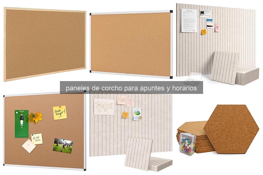 ¿Qué es un panel de corcho y para qué se utiliza?