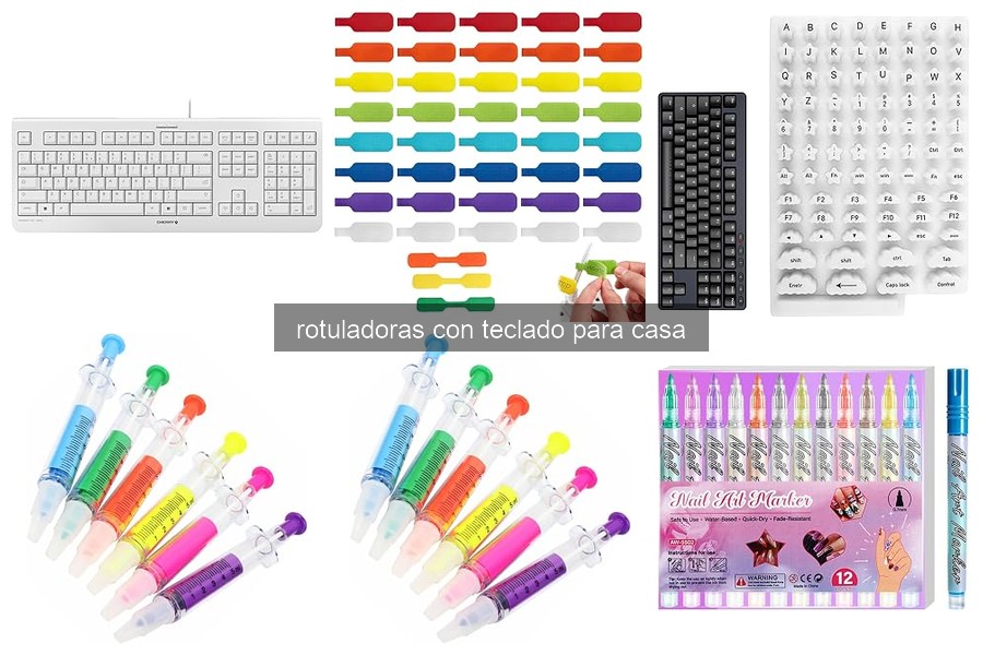 Qué es una rotuladora con teclado y cómo funciona