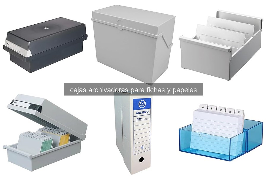 ¿Qué son las cajas archivadoras? Beneficios y usos