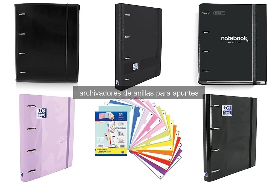 Qué son los archivadores de anillas y sus tipos en 2026