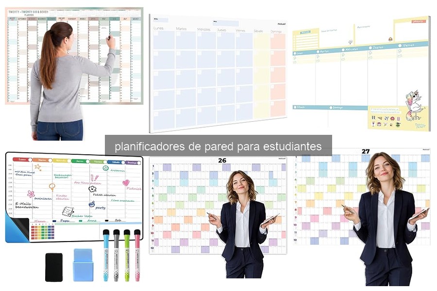 Soluciona problemas comunes con planificadores de pared