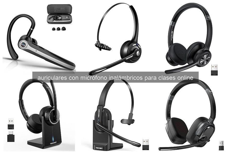 Soluciona Problemas Comunes de Auriculares Inalámbricos en Clases Online