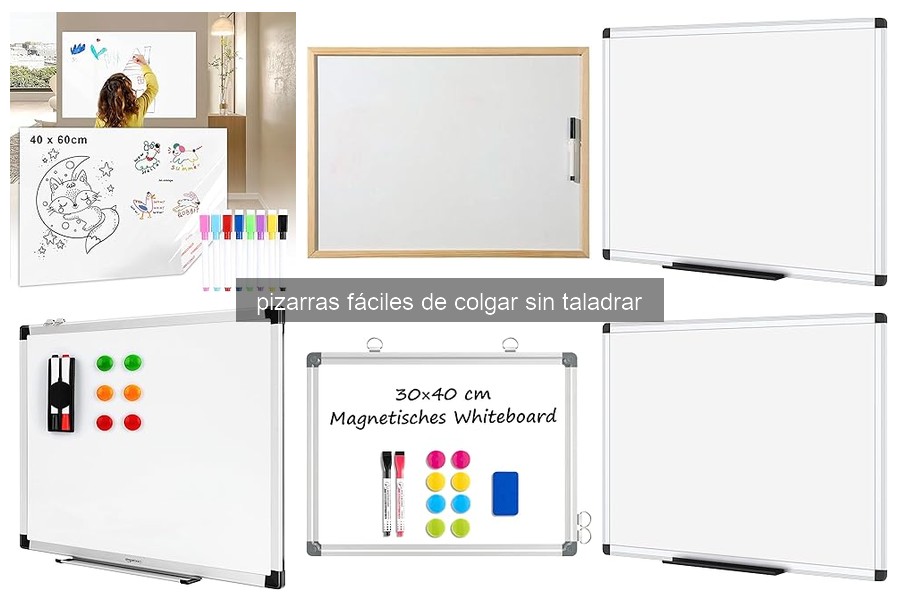 Soluciona Problemas Comunes de Pizarras Sin Taladrar