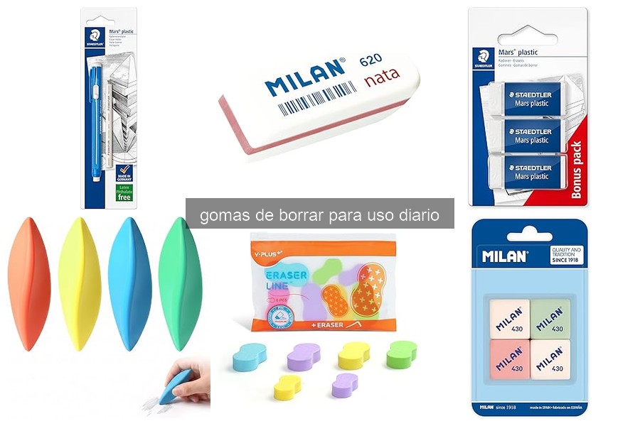 Solucionando Problemas Comunes al Usar Gomas de Borrar