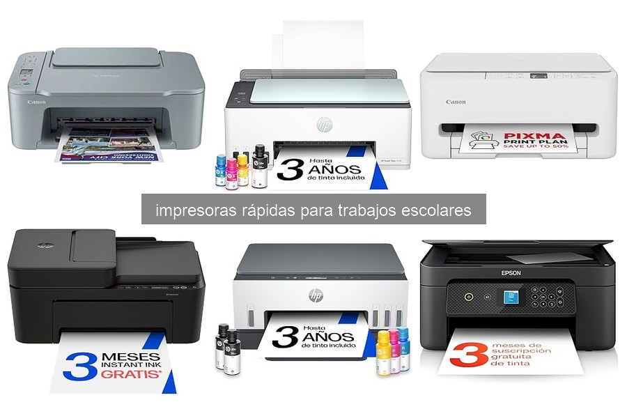 Soluciones a Problemas Comunes con Impresoras Rápidas Escolares