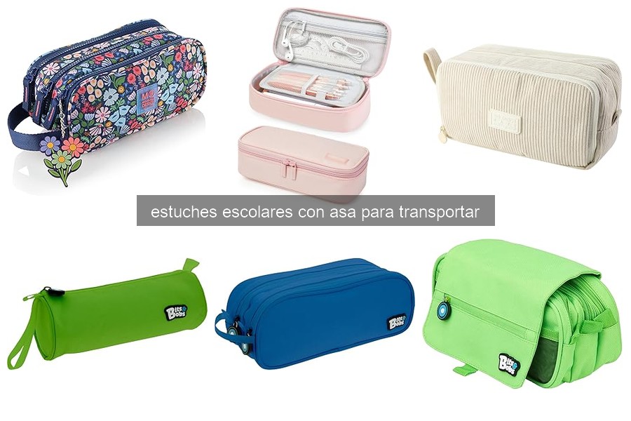 ** Soluciones a problemas comunes de estuches escolares con asa