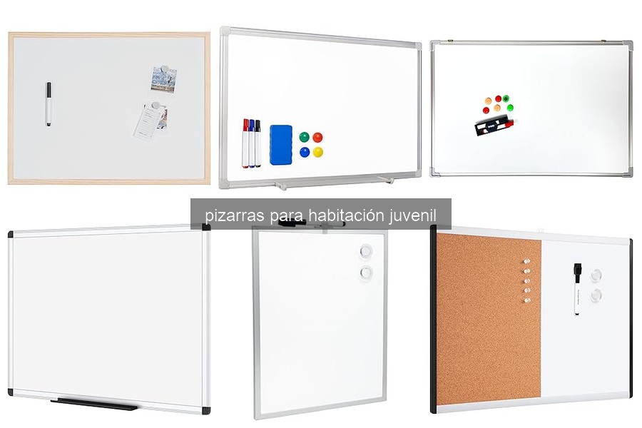 Tipos de pizarras para habitación juvenil: guía completa