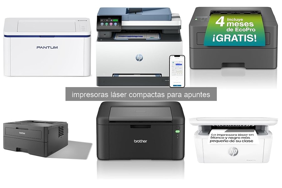 Ventajas de las Impresoras Láser Compactas para Apuntes