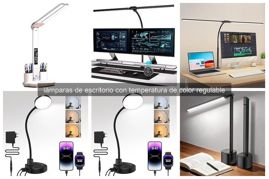 Ventajas de las Lámparas de Escritorio con Temperatura Regulable