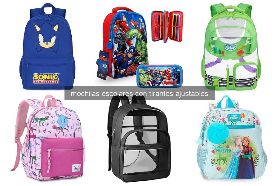 Ventajas de las mochilas escolares con tirantes ajustables