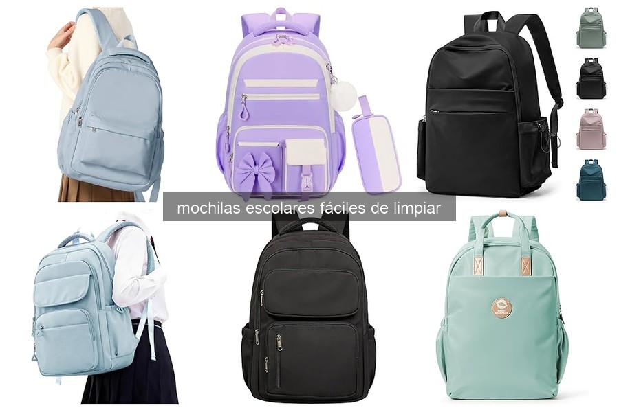 Ventajas de las mochilas escolares fáciles de limpiar