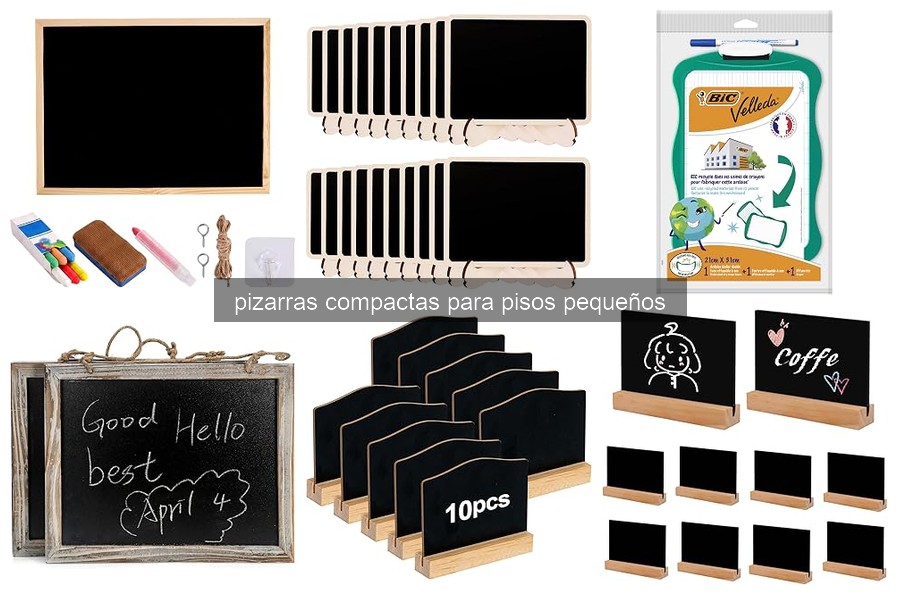 Ventajas de las pizarras compactas para pisos pequeños