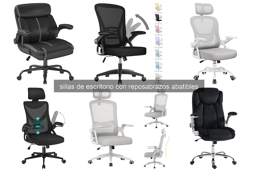 Ventajas de las Sillas de Escritorio con Reposabrazos Abatibles