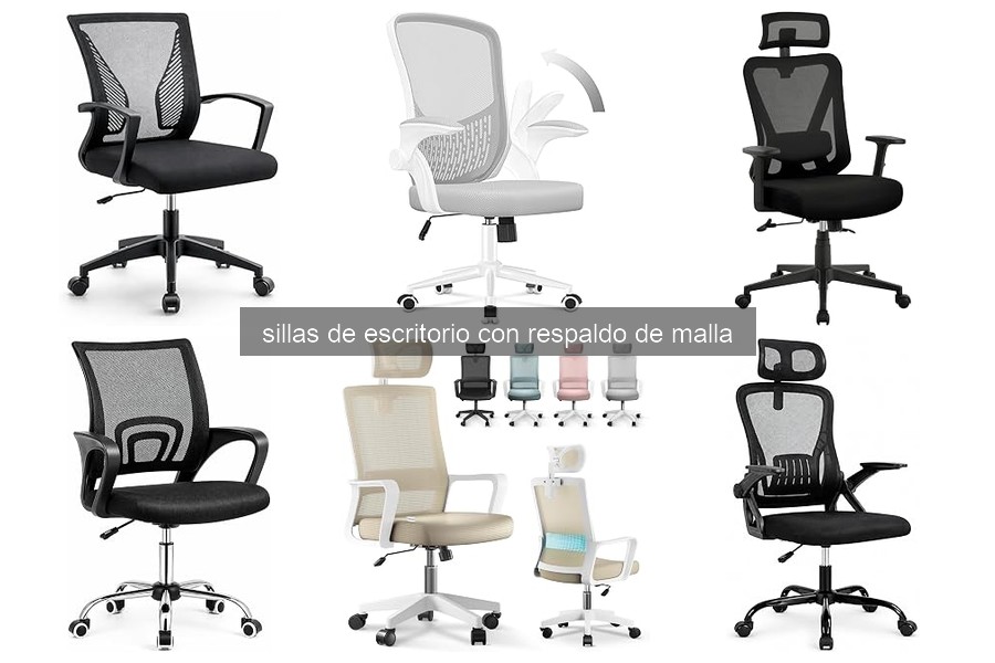 Ventajas de las Sillas de Escritorio con Respaldo de Malla