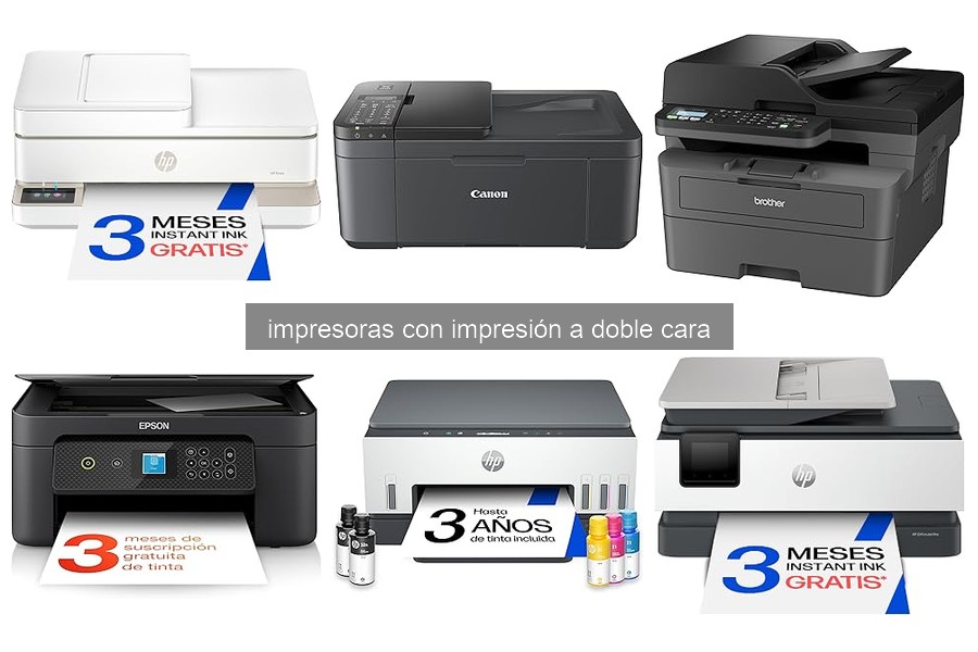 Ventajas de una impresora con impresión a doble cara