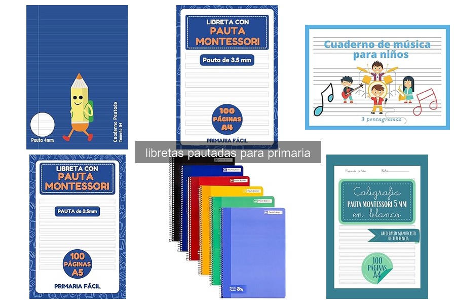 Ventajas de usar libretas pautadas en primaria