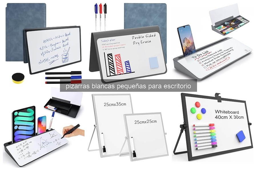 Ventajas de usar una pizarra blanca pequeña para escritorio