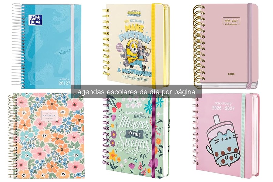 Ventajas y Desventajas de Agendas Escolares de Día por Página