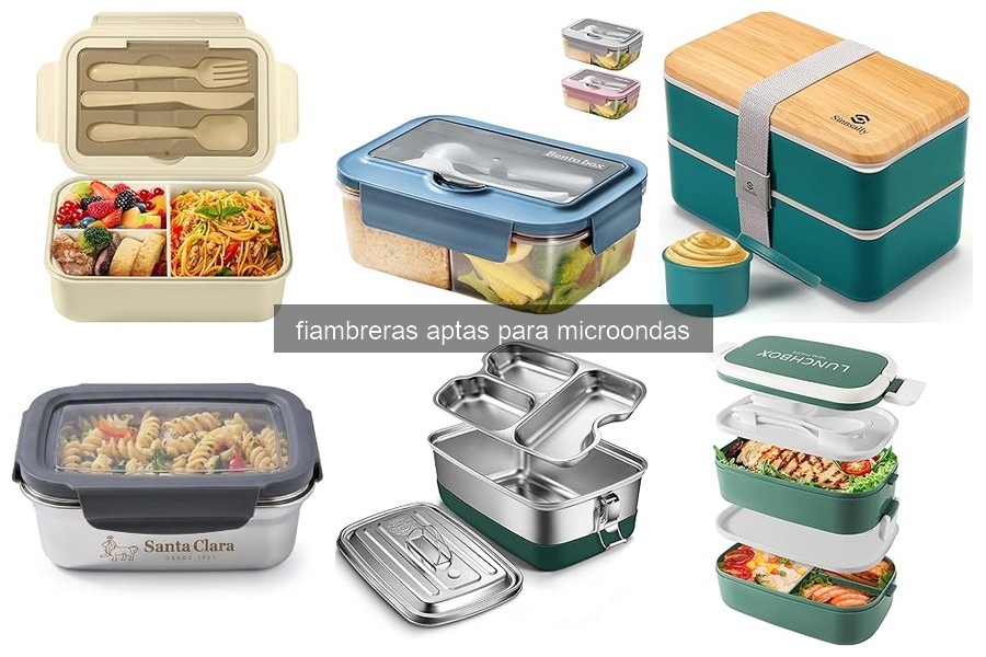 Ventajas y desventajas de fiambreras aptas para microondas