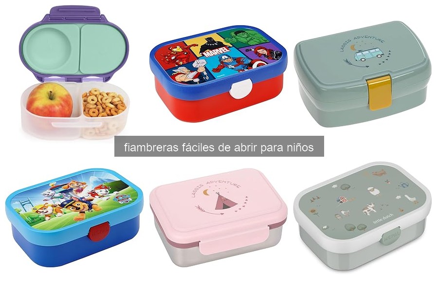 Ventajas y desventajas de las fiambreras para niños