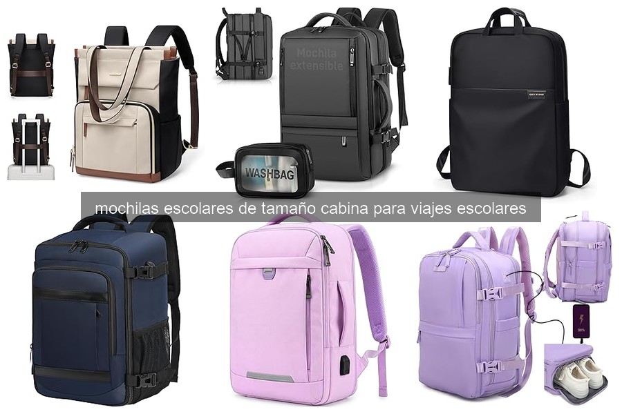 Ventajas y desventajas de mochilas escolares tamaño cabina